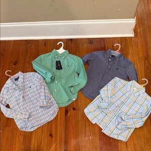 Ralph Lauren Boys' Plaid and Checkered Shirt Collection